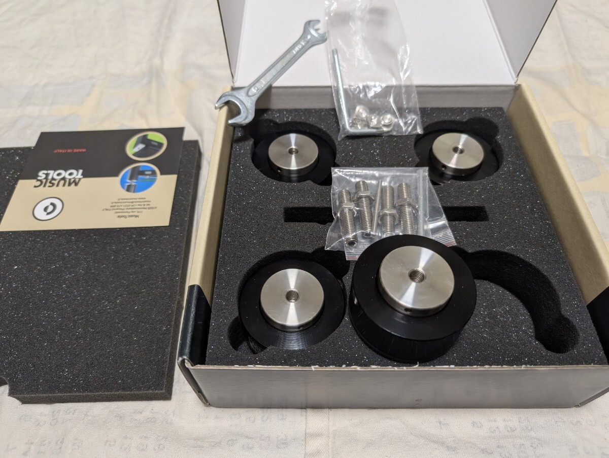 MUSIC TOOLS SLN204 (SLR204) インシュレーター M8ねじ止め＆スパイク両対応_画像1