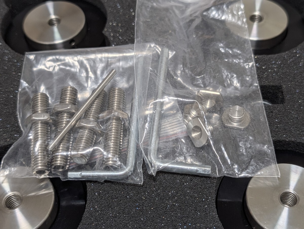 MUSIC TOOLS SLN204 (SLR204) インシュレーター M8ねじ止め＆スパイク両対応_画像5