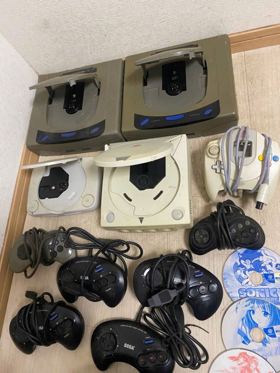 ゲーム機 セガサターン ドリームキャスト コントローラー ゲームまとめて売る_画像2