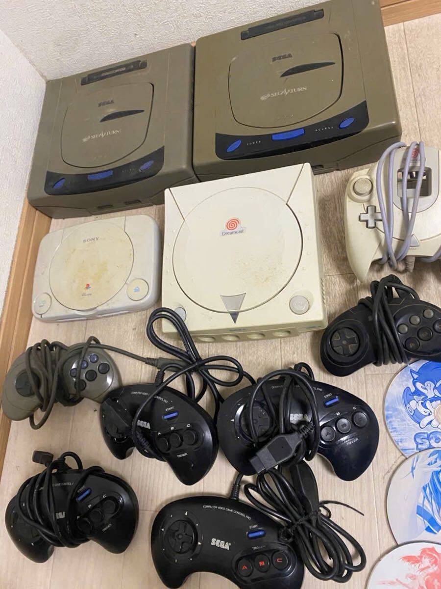 ゲーム機 セガサターン ドリームキャスト コントローラー ゲームまとめて売る_画像3