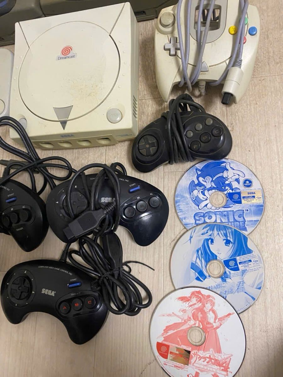 ゲーム機 セガサターン ドリームキャスト コントローラー ゲームまとめて売る_画像4