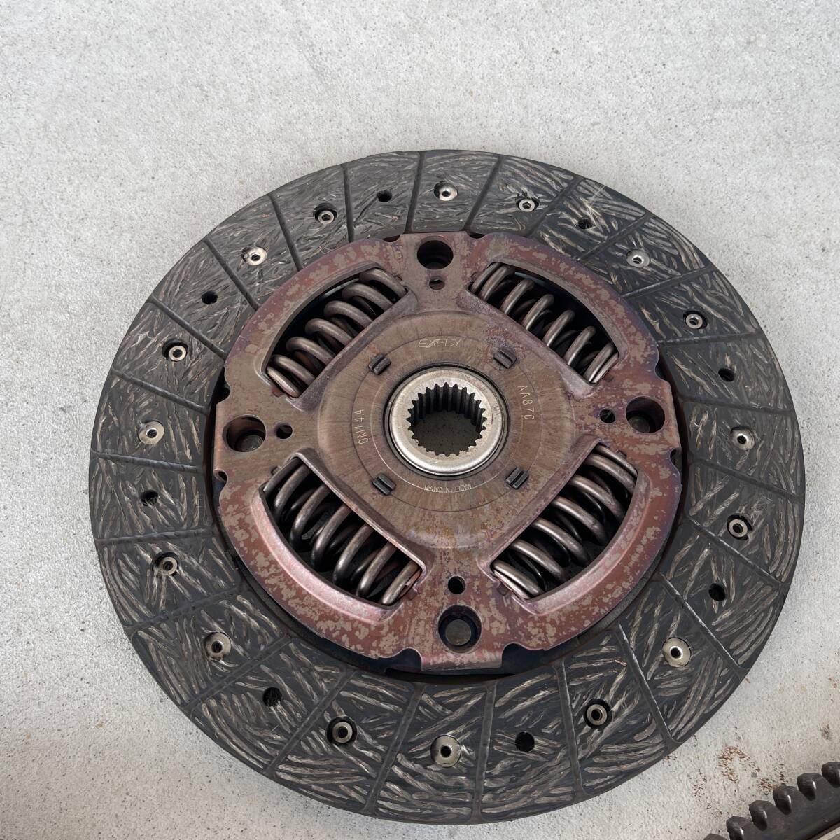 トヨタ 86 ZN6 後期 純正クラッチ エクセディー クラッチカバー クラッチディスク フライホイール_画像5
