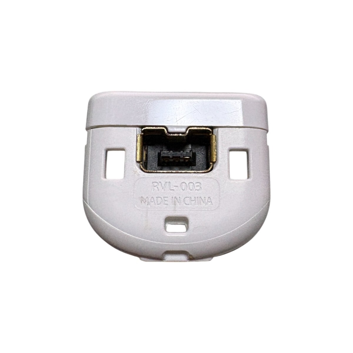 【動作確認済み】 任天堂 純正 Wiiリモコン RVL-003 ホワイト メンテナンス品_画像6