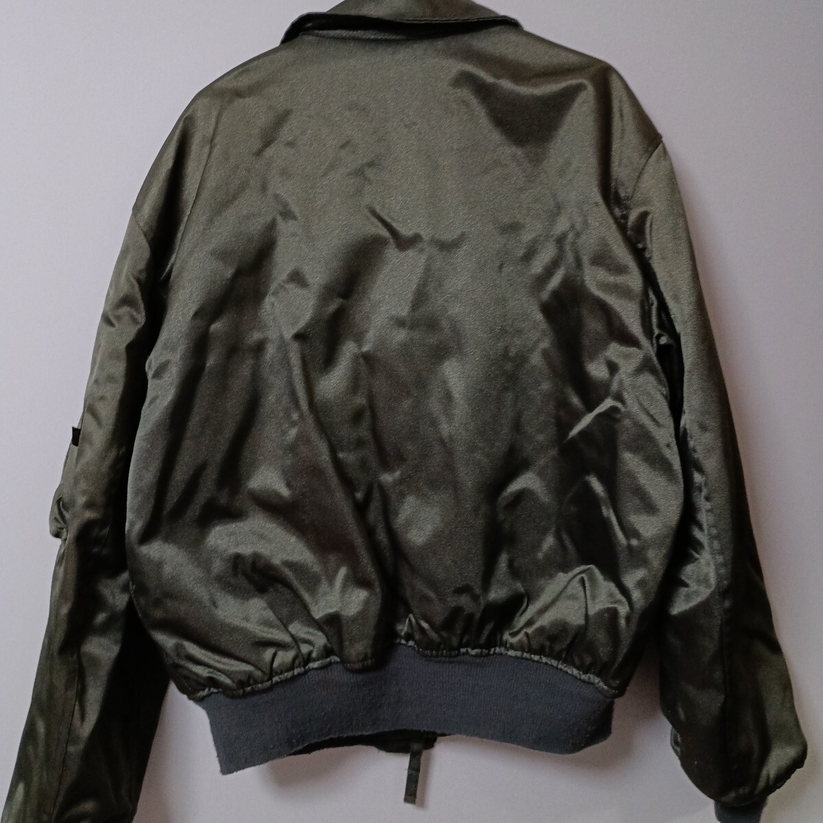 アルファ CWU-45 フライトジャケット ALPHA L カーキ レアカラー_画像3