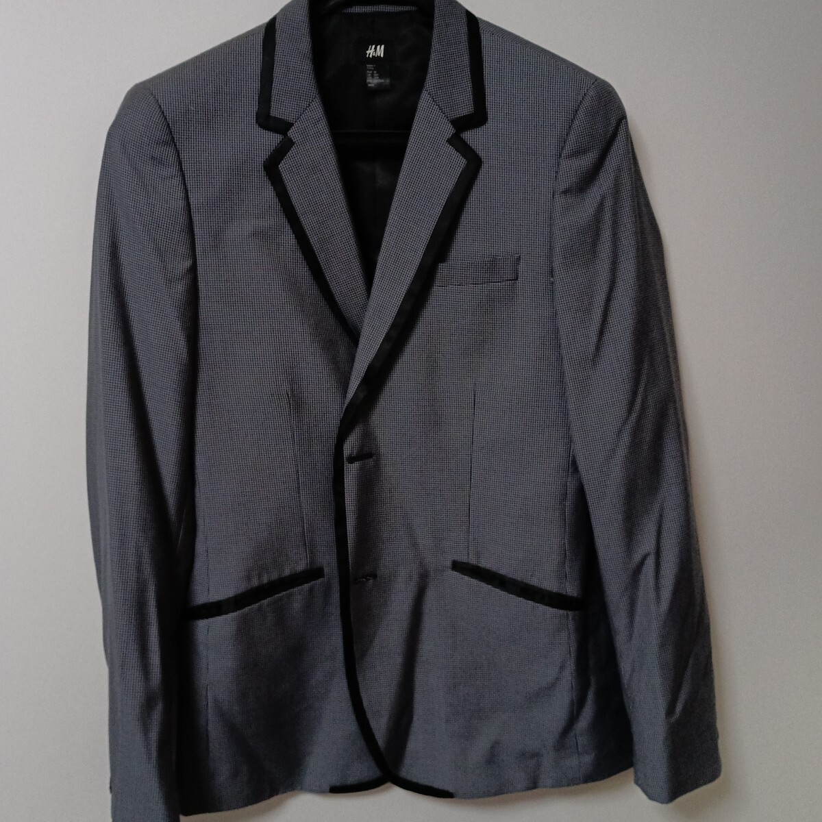 h&m テーラードジャケット グレー ZARA ザラ ジャケット_画像1