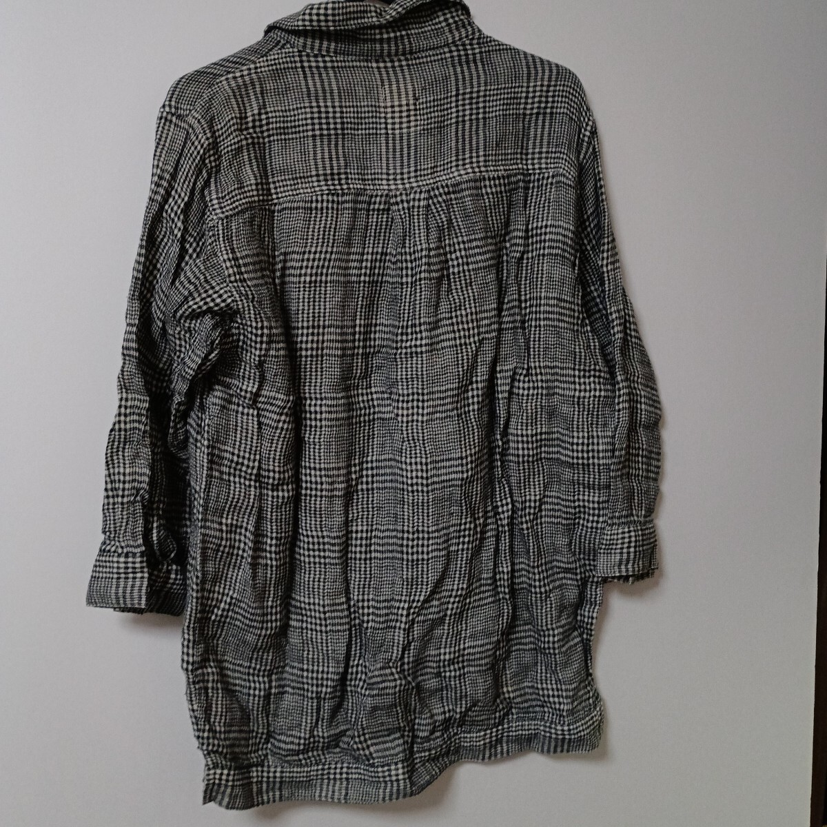 revolver リボルバー　チェック柄 7分長袖シャツ　44_画像4
