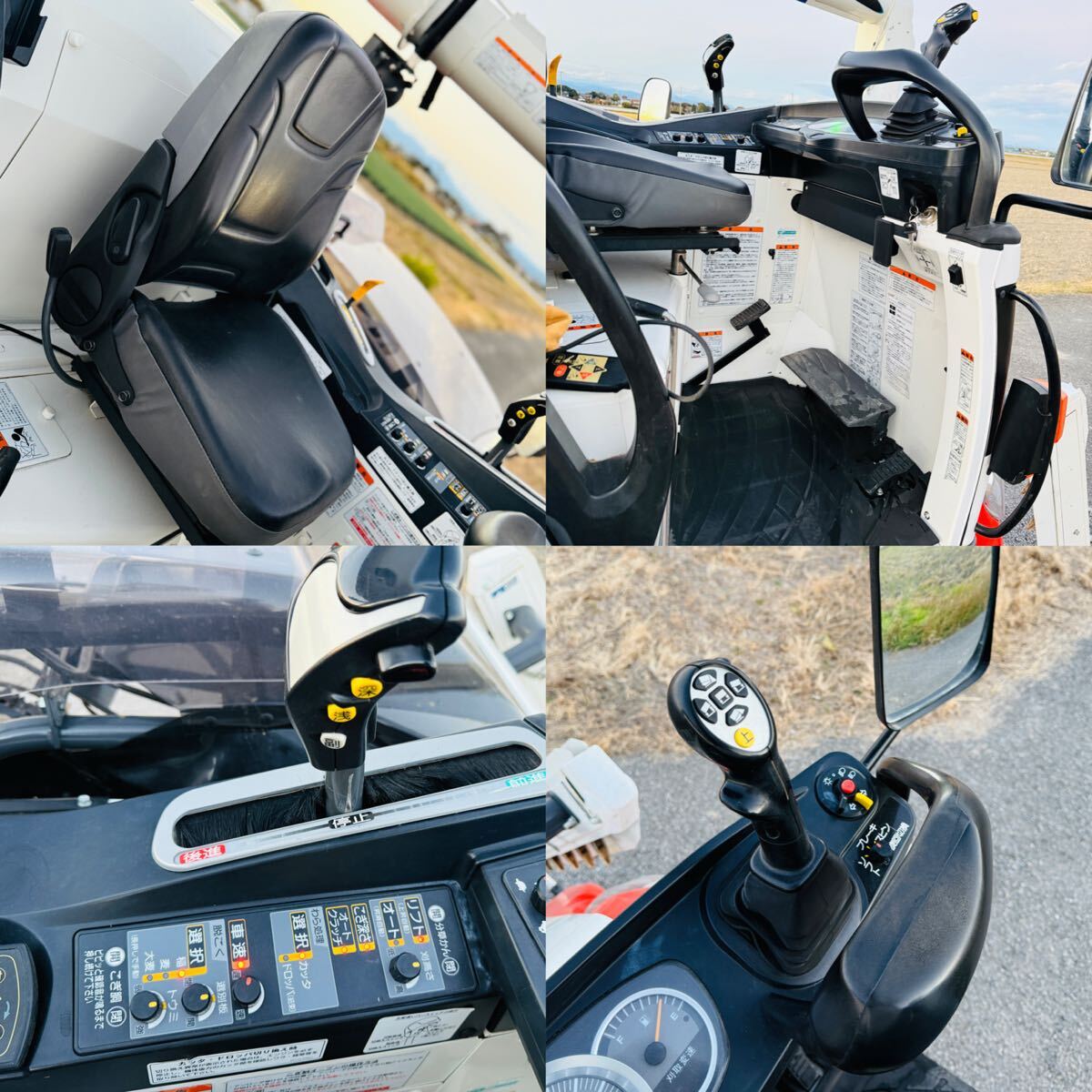 クボタコンバインER575☆276アワー☆5条刈☆75馬力☆4PC☆ER575-SD4MW2E☆デバイダー付き☆リモコンオーガ_画像6