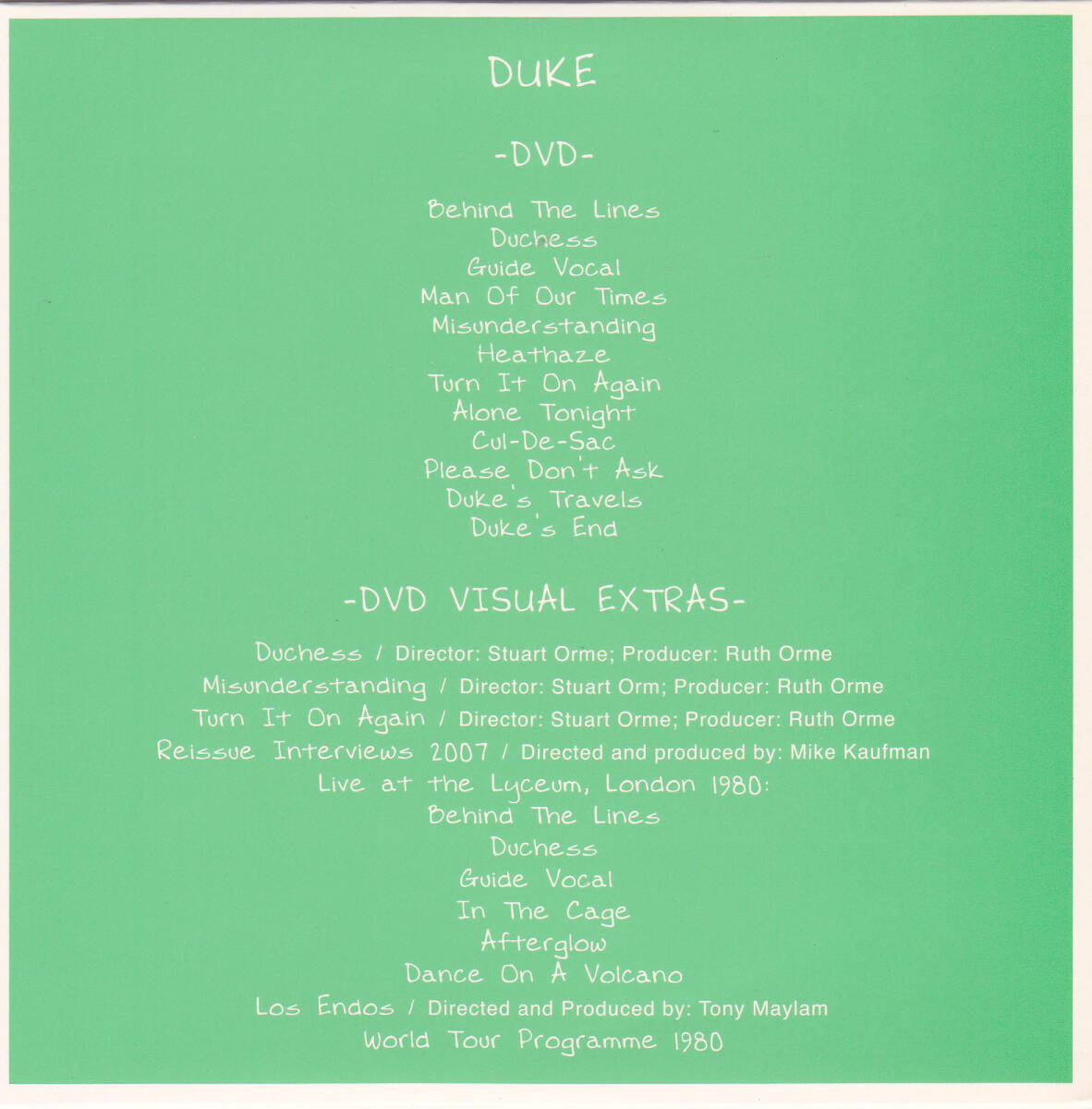 SACD + DVD ジェネシス - デューク - TOCP-15014 帯付き 紙ジャケット仕様 GENESIS DUKE Hybrid_画像4