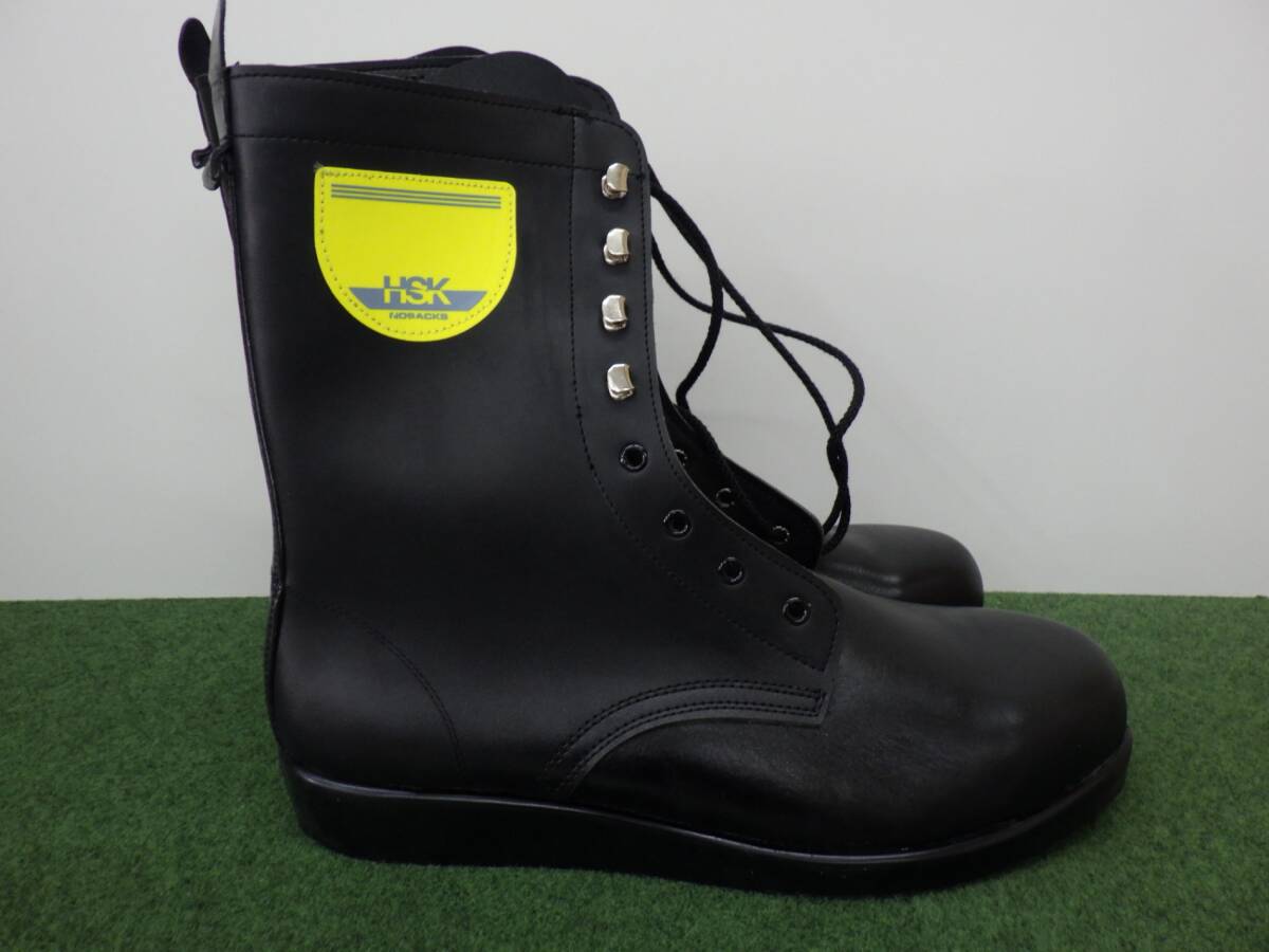 ノサックス Nosacks アスファルト舗装工事用 安全靴 ワークブーツ HSK 長編上 HSK207 BK 黒 29cm 長期保管 未使用品 251118_画像5