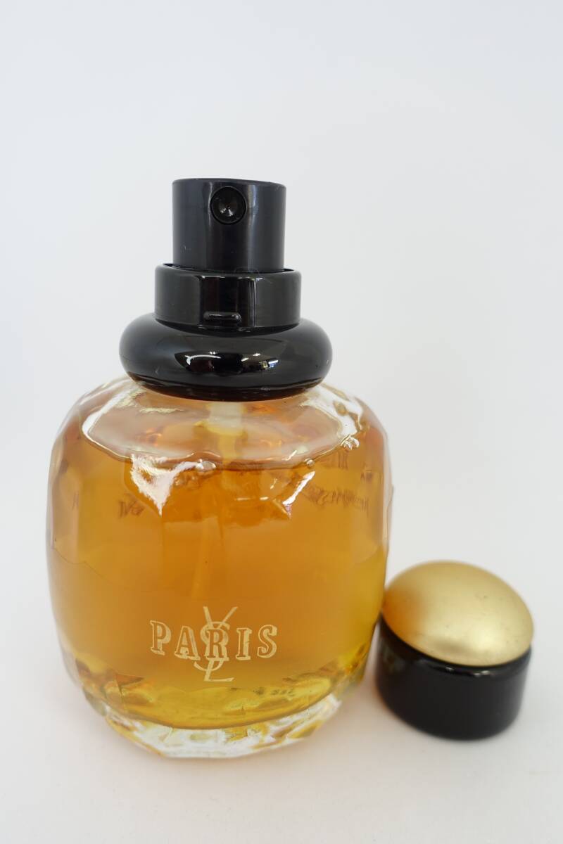11-080② YVES SAINT LAURENT PARIS イヴサンローラン パリ EDP 75ml ほぼ満量 香水 フレグランス_画像2