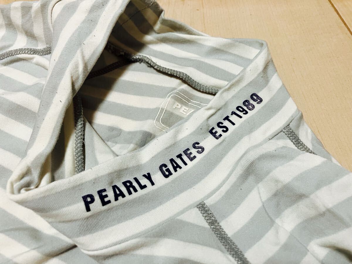 ■パーリーゲイツ ストレッチ モックネックシャツ 5 パーリーゲイツ PA_画像6