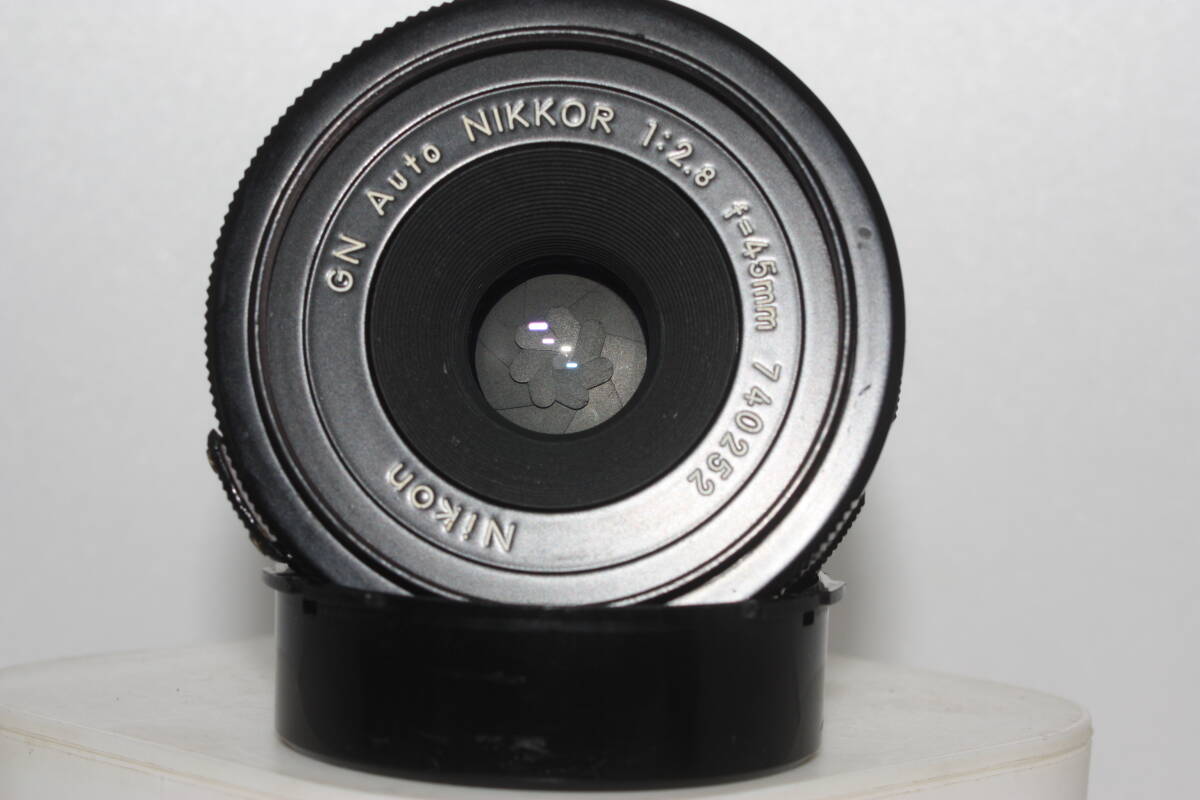 NIKON GN Auto NIKKOR 45mm F2.8パンケーキレンズ【極上美品】_画像6