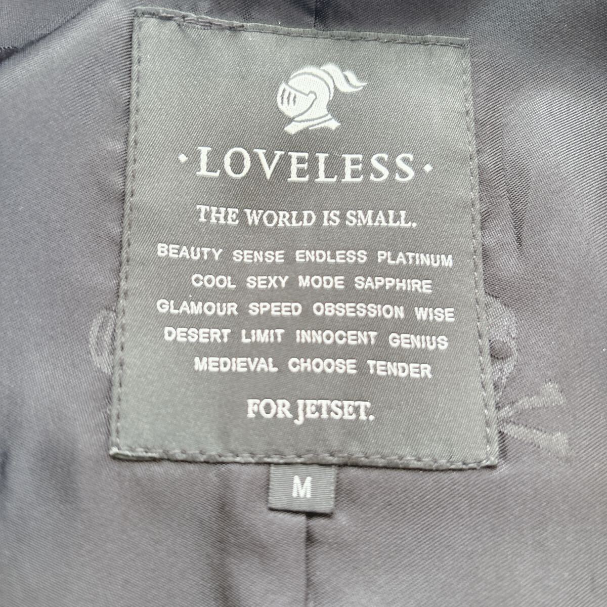 【美品】ラブレス LOVELESS レザージャケット ライダース 羊革 赤 シャドーモノグラム ラムレザー おしゃれ カジュアル バイカー_画像8