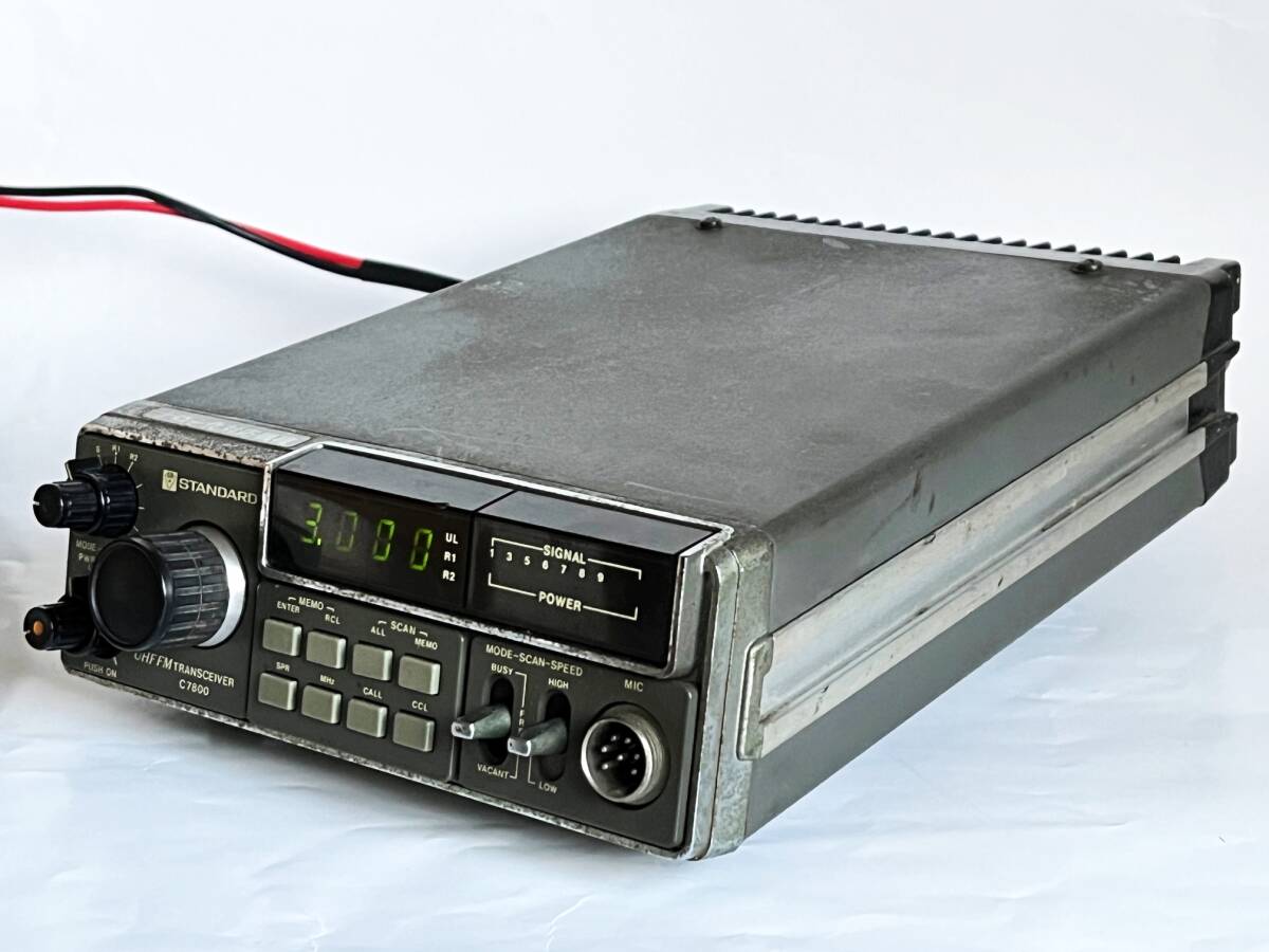 STANDARD C7800 430MHz帯トランシーバー_画像3