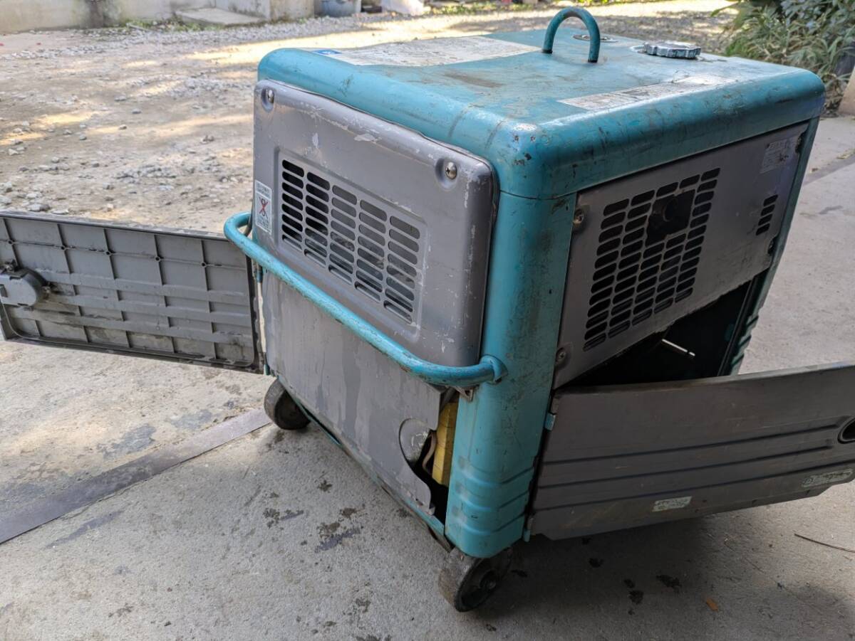 引き取り限定　デンヨー 発電溶接機 GAW-180ES ガソリンエンジン_画像5