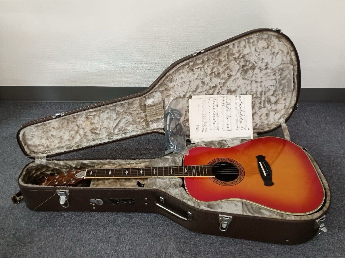 K44613142513 Morris Morris Tornado X Tornado X электроакустическая гитара гитара жесткий чехол есть гитара guitar музыка струнные инструменты текущее состояние товар б/у 