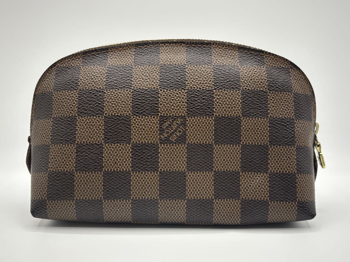 K44883022507 LOUIS VUITTON Louis Vuitton Damier N47516 небольшая сумочка cosme tik сумка бардачок макияж сумка текущее состояние товар б/у 
