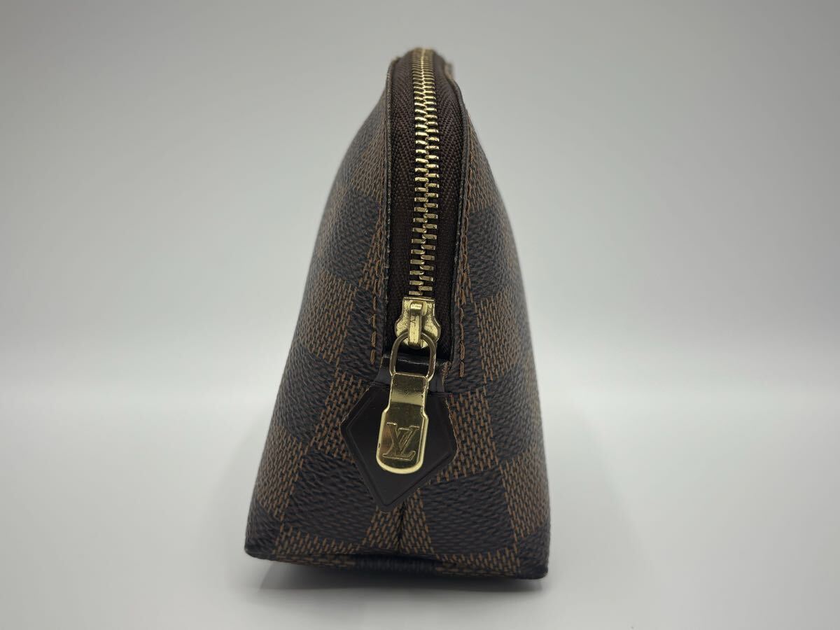 K44883022507 LOUIS VUITTON Louis Vuitton Damier N47516 небольшая сумочка cosme tik сумка бардачок макияж сумка текущее состояние товар б/у 