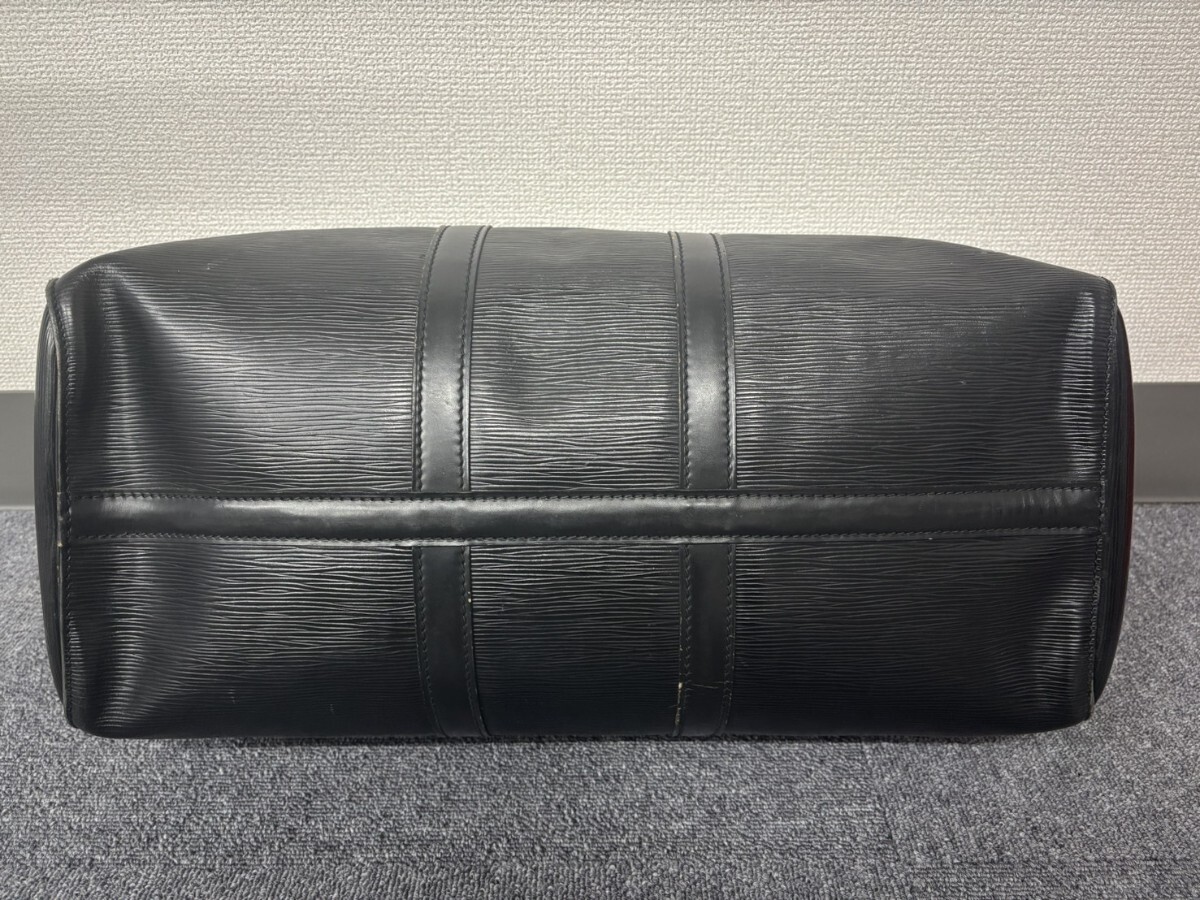 I40592052517 Louis Vuitton Louis Vuitton epi ключ poru45 M42972/VI8905 сумка "Boston bag" черный путешествие сумка текущее состояние товар б/у 