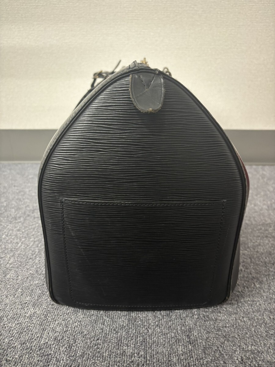 I40592052517 Louis Vuitton Louis Vuitton epi ключ poru45 M42972/VI8905 сумка "Boston bag" черный путешествие сумка текущее состояние товар б/у 