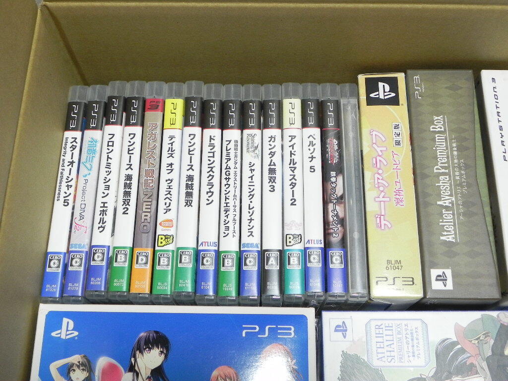 ジャンク PS3用ソフト 80本セット 魔装機神、アトリエなど 1円~_画像2