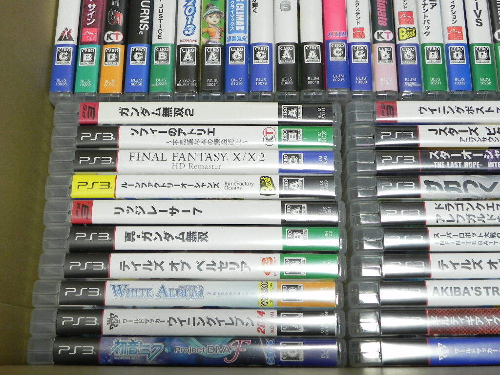 ジャンク PS3用ソフト 80本セット 魔装機神、アトリエなど 1円~_画像8