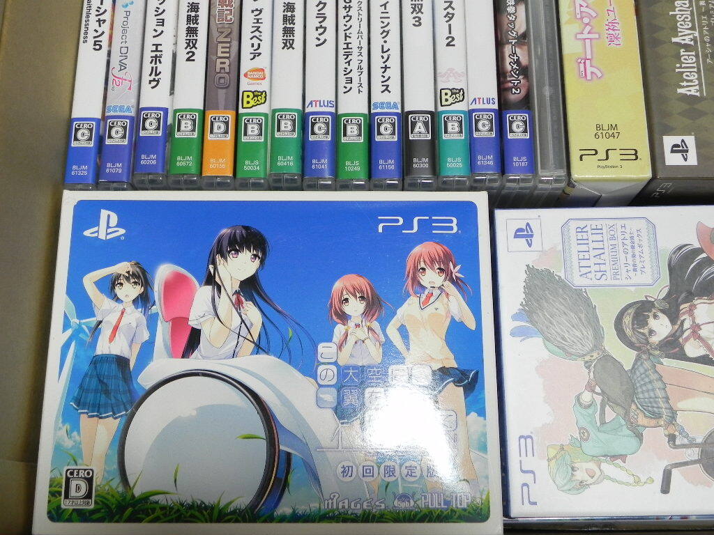 ジャンク PS3用ソフト 80本セット 魔装機神、アトリエなど 1円~_画像4