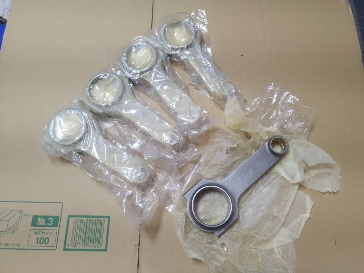 ボルボ 850 870 ターボ 8B5234 H断面コンロッド 軽量強化タイプ クロモリ鋼 検索キー 855 850R B5234_画像1