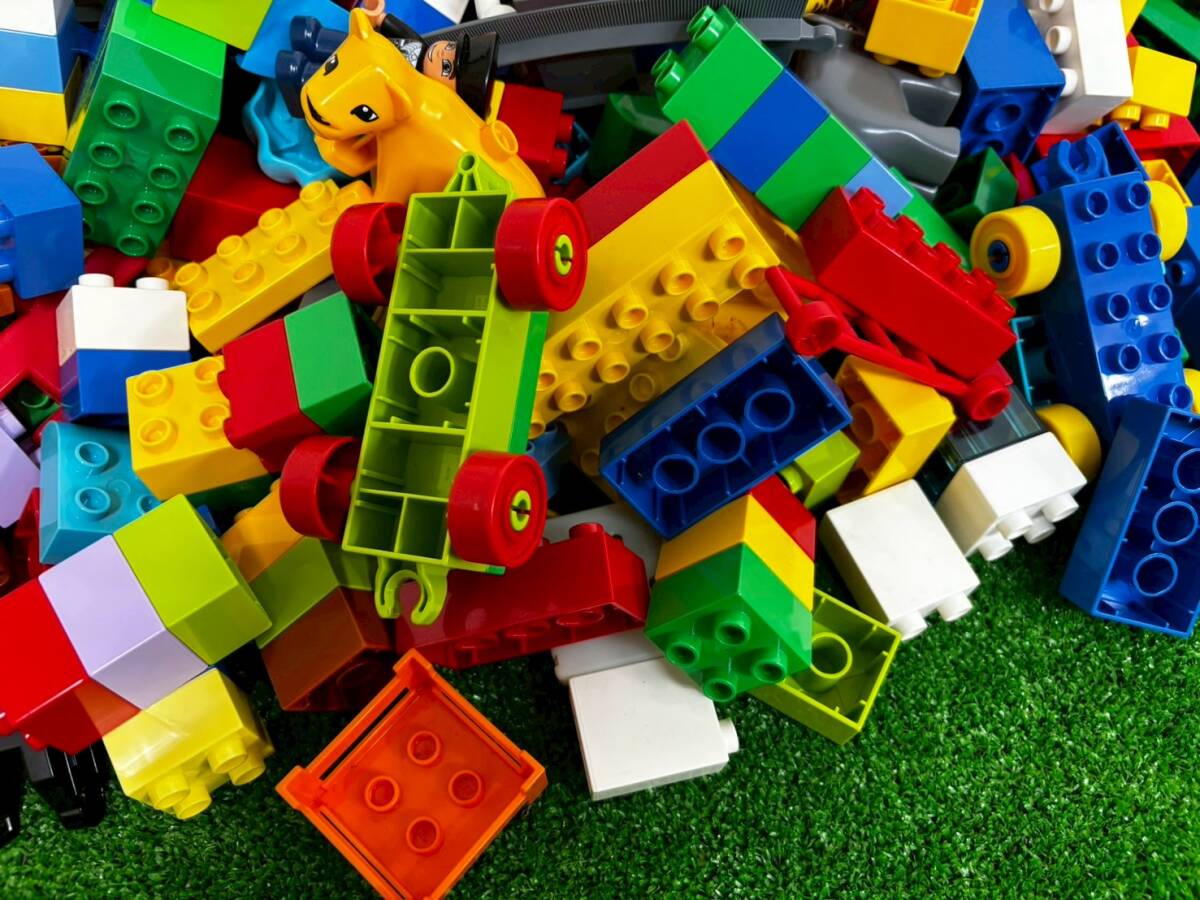 T1126M Lego Duplo блок примерно 6. суммировать комплект слон зебра жираф животное машина детали детали игрушка Lego блок LEGO duplo текущее состояние товар 