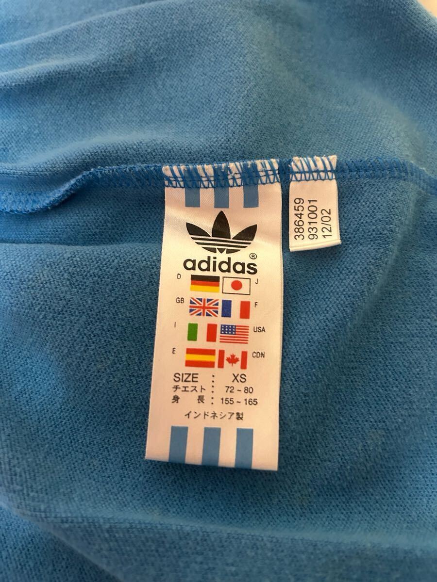 入手困難 adidas アディダス オリジナルス ジャージ トラック トップ ジャケット ブルー 逆八の字 ポケット レア 80s 90s ヴィンテージ_画像4