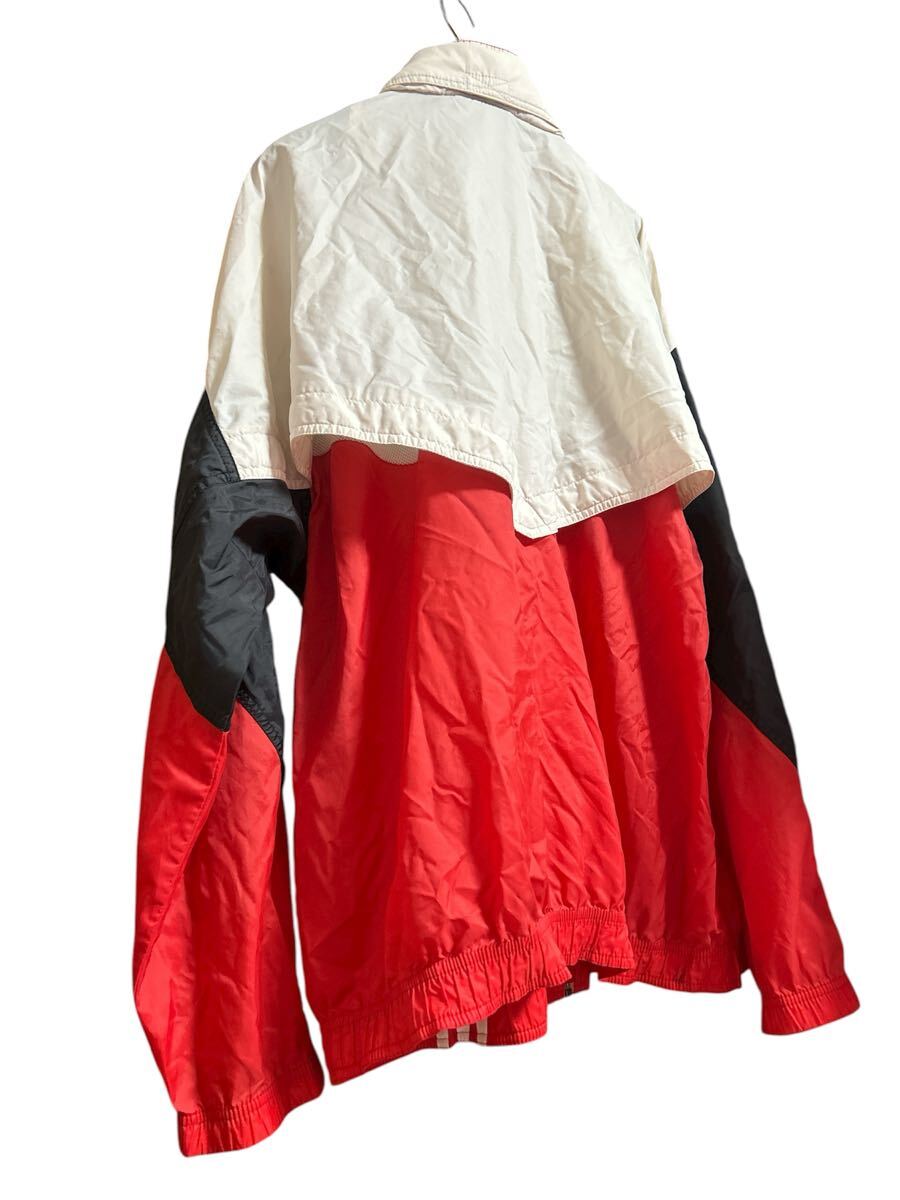 入手困難 adidas アディダス オリジナルス ジャージ トラック トップ レア 80s 90s ヴィンテージ ナイロン ジャケット L_画像2