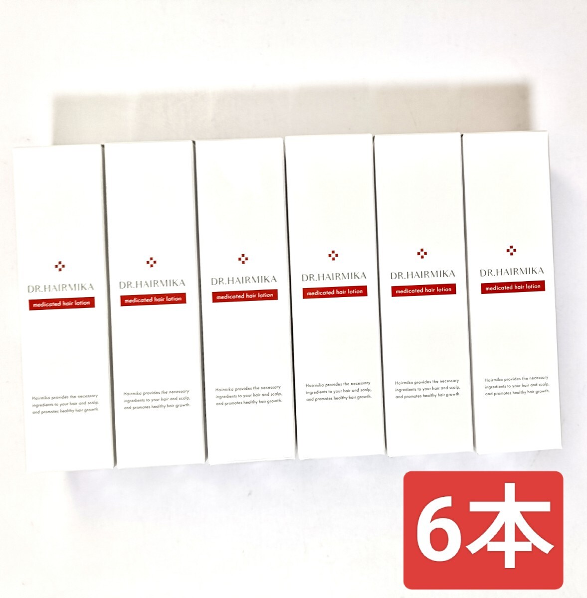 2((ドクターヘアミカ　育毛剤　薬用ヘアローション　6本セット_画像1