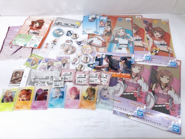 #54/ZX226②学園アイドルマスター 一番くじ 他 アクリルスタンド 缶バッジ グッズ全般 まとめ売り_画像1