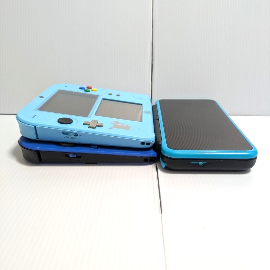 【ジャンク】 Nintendo ニンテンドー 2DS 2台 ニンテンドー 2DS LL 1台 計3台セット まとめ売り【1円〜】_画像7