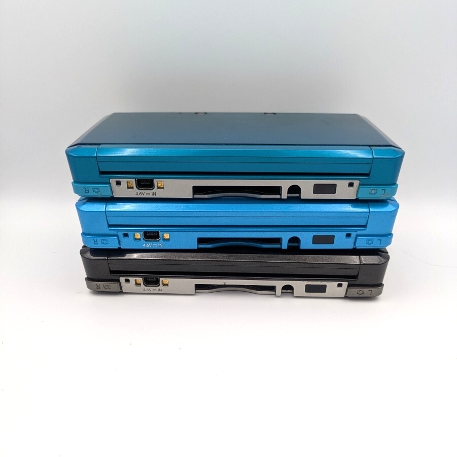 【ジャンク】 Nintendo ニンテンドー3DS(初期化済み) 3台セット まとめ売り【1円〜】_画像5