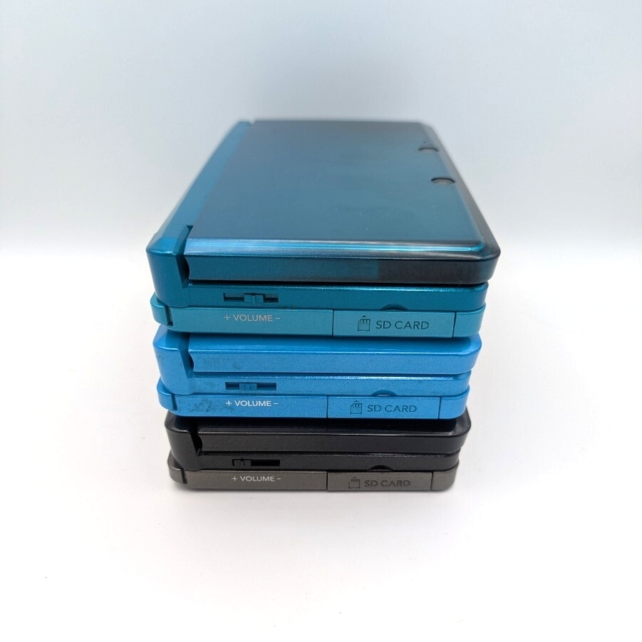 【ジャンク】 Nintendo ニンテンドー3DS(初期化済み) 3台セット まとめ売り【1円〜】_画像6