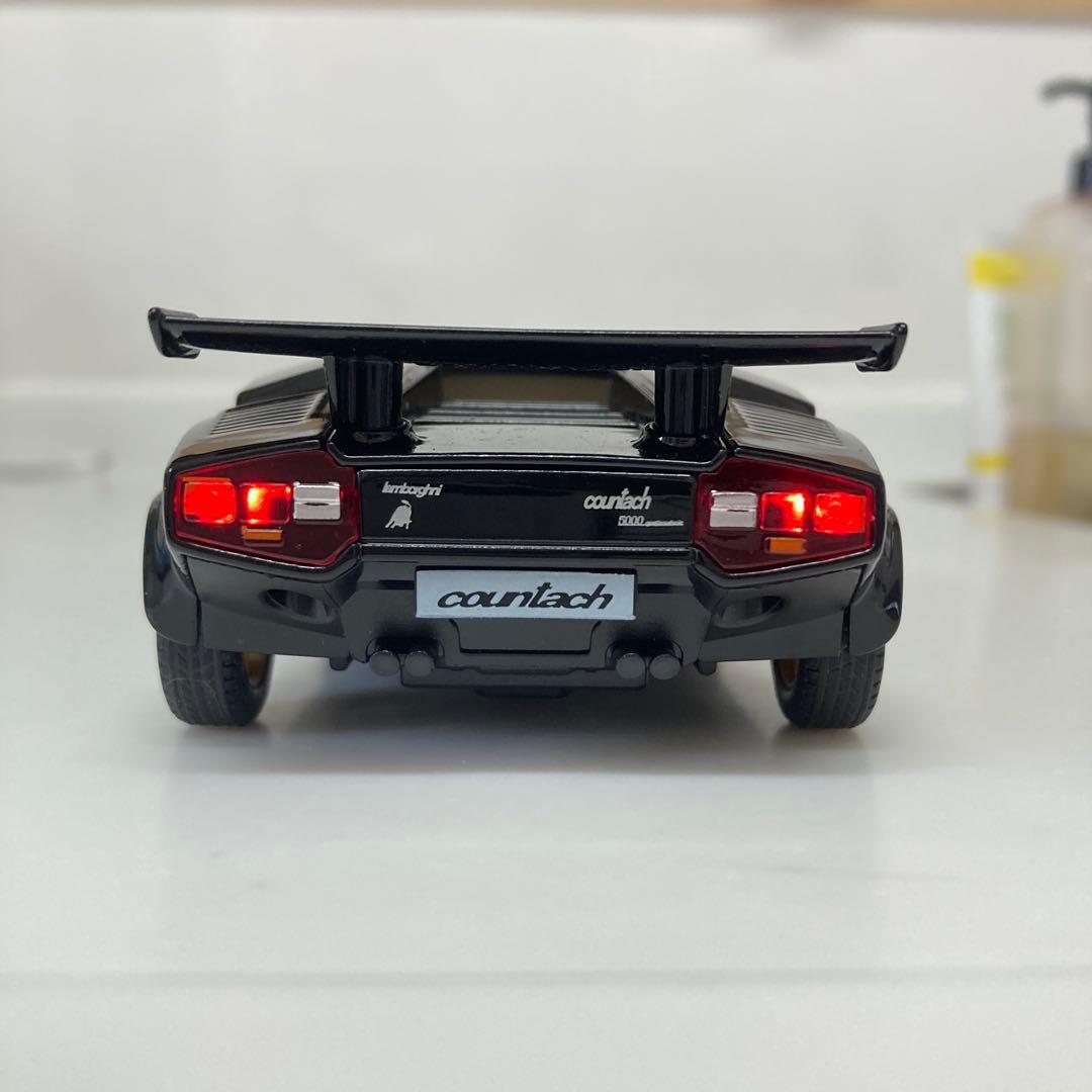 1/32 ランボルギーニ カウンタック ミニカー Lamborghini 黒 ランボルギーニ スーパーカー 男の子　LP500　車　おもちゃ プレゼントにも　_画像8