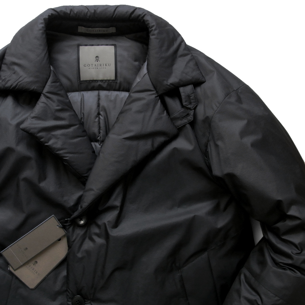 ◇◆GOTAIRIKU（五大陸）/ふんわり包み込むような着心地◎！肩凝り知らずの軽量感でホッコリ暖かなダウンロングコート【L】/9.9万_画像1