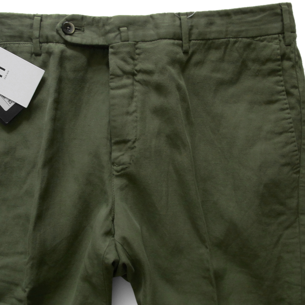 ◇◆PT TORINO（ピーティー トリノ）/≪EVO FIT≫汗っかきに季節に活躍！脱力リラックスなリネンコットン混パンツ【52(W90)】/4.3万_画像1