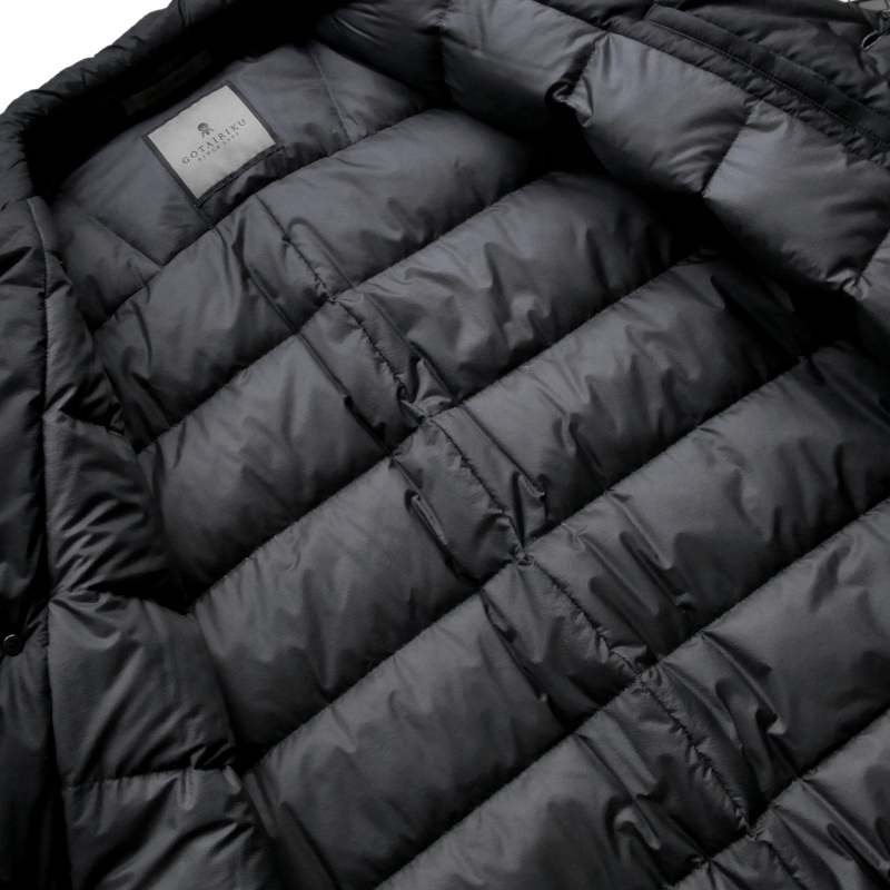 ◇◆GOTAIRIKU（五大陸）/ふんわり包み込むような着心地◎！肩凝り知らずの軽量感でホッコリ暖かなダウンロングコート【L】/9.9万_画像7