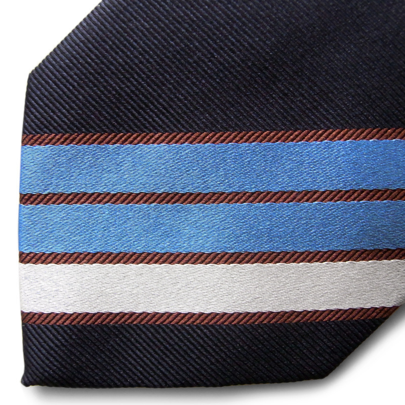 ◇◆FRANCO BASSI（フランコ バッシ）/オフィス使いとして活躍！即戦力として使えるレジメンタルストライプシルクタイ_画像3