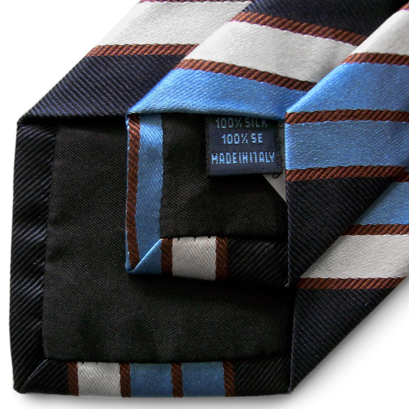 ◇◆FRANCO BASSI（フランコ バッシ）/オフィス使いとして活躍！即戦力として使えるレジメンタルストライプシルクタイ_画像5