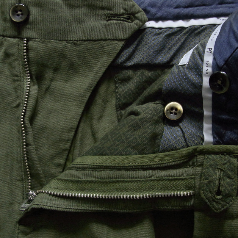 ◇◆PT TORINO（ピーティー トリノ）/≪EVO FIT≫汗っかきに季節に活躍！脱力リラックスなリネンコットン混パンツ【52(W90)】/4.3万_画像6