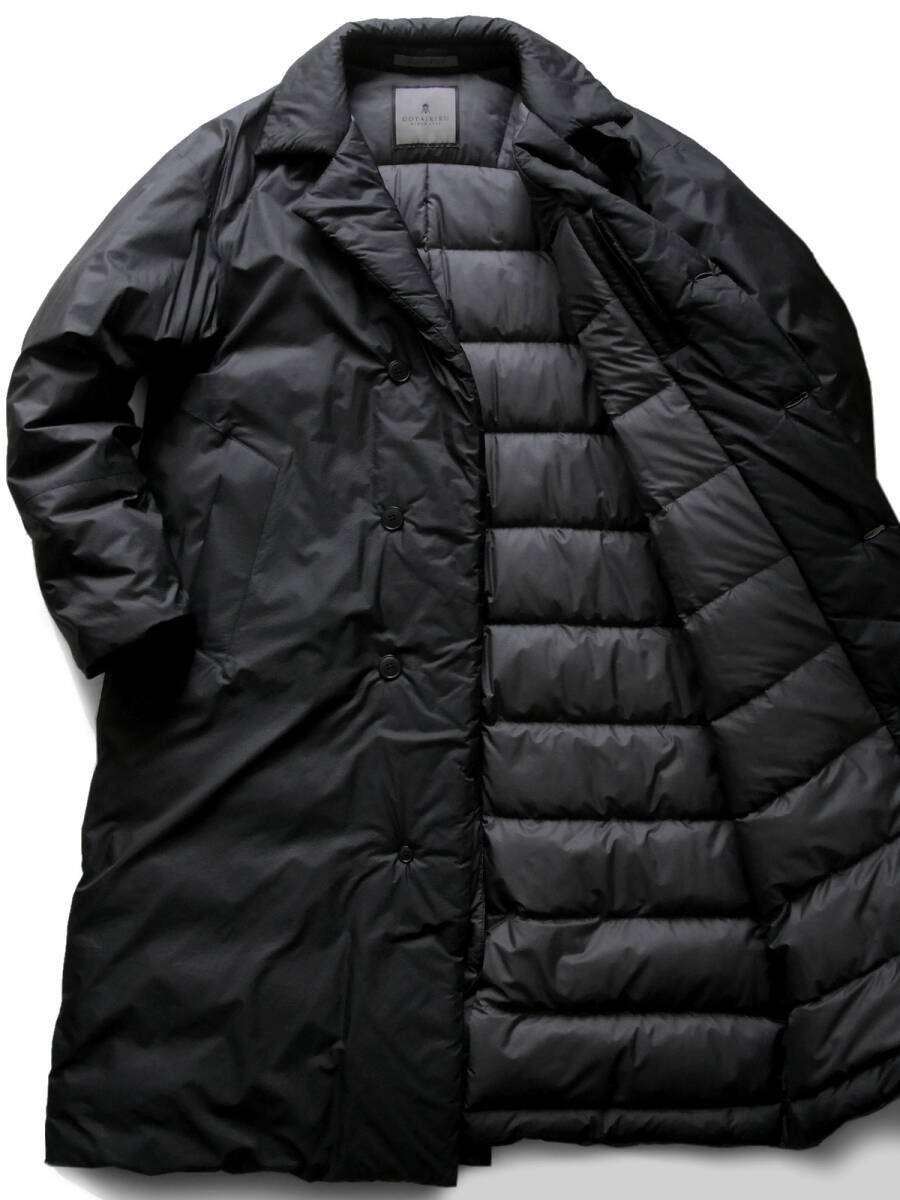 ◇◆GOTAIRIKU（五大陸）/ふんわり包み込むような着心地◎！肩凝り知らずの軽量感でホッコリ暖かなダウンロングコート【L】/9.9万_画像6