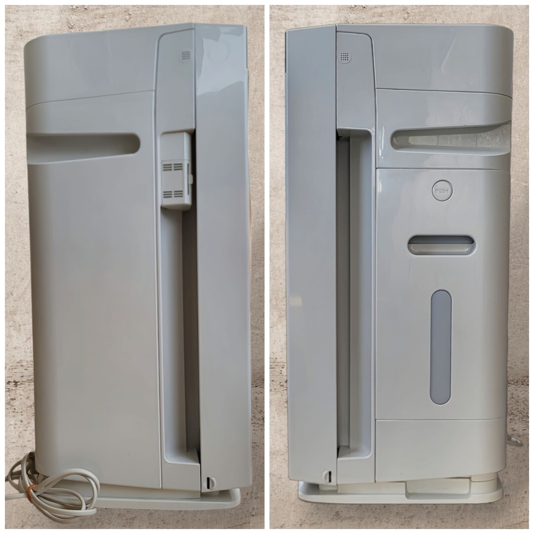 ◆ ☆動作品☆ 超綺麗です！☆ ◆ DAIKIN ダイキン ツインストリーマ KuaL 加湿 空気清浄機 MCK70VE6-W ホワイト 2018年製 PM2.5対応_画像4