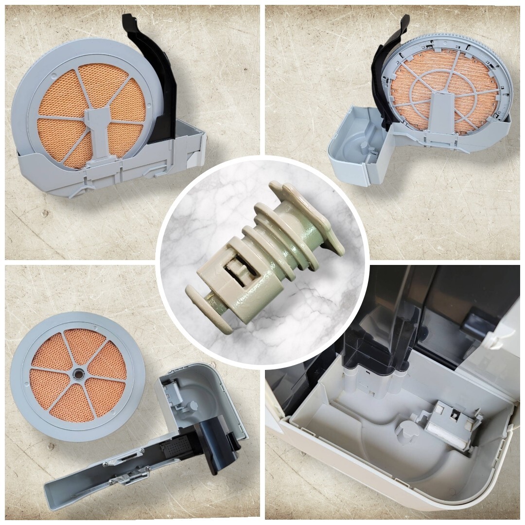 ◆ ☆動作品☆ 超綺麗です！☆ ◆ DAIKIN ダイキン ツインストリーマ KuaL 加湿 空気清浄機 MCK70VE6-W ホワイト 2018年製 PM2.5対応_画像9