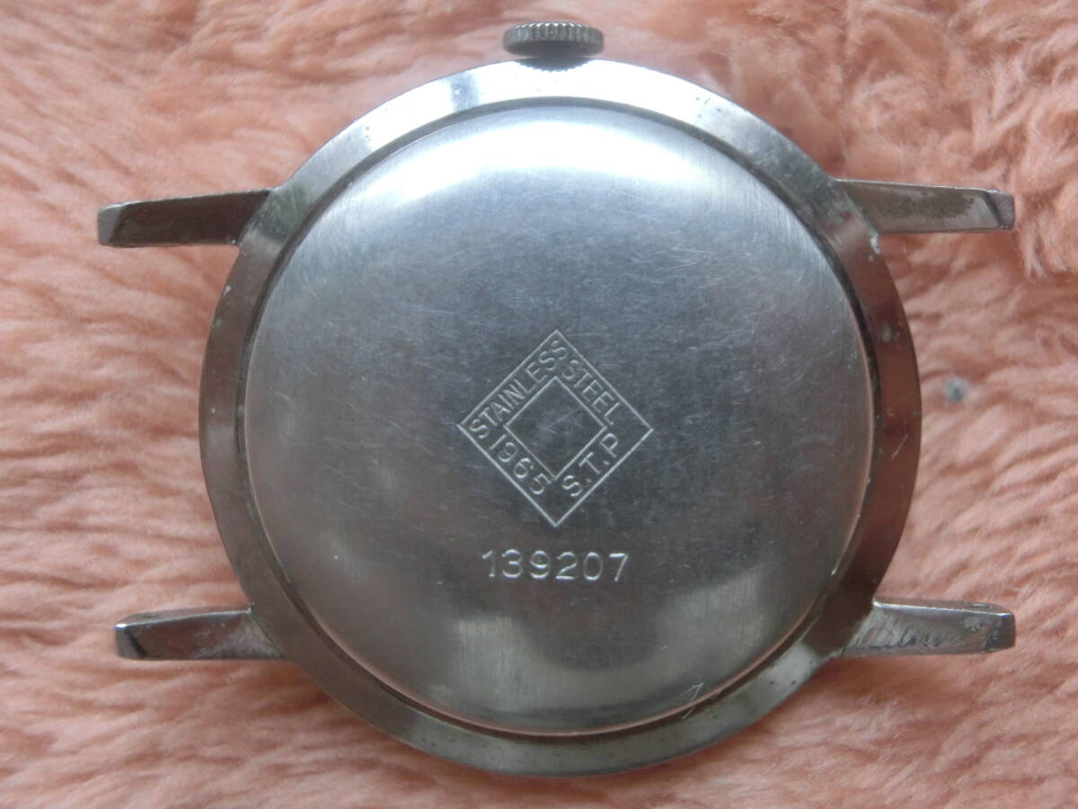 ●希少なスイスの逸品●動作中●CYMA/シーマ・CYMAFLEX・Ref 459●17石・新品ベルト付・1950～60年代●SWISSの手巻き時計●昭和レトロ_画像2