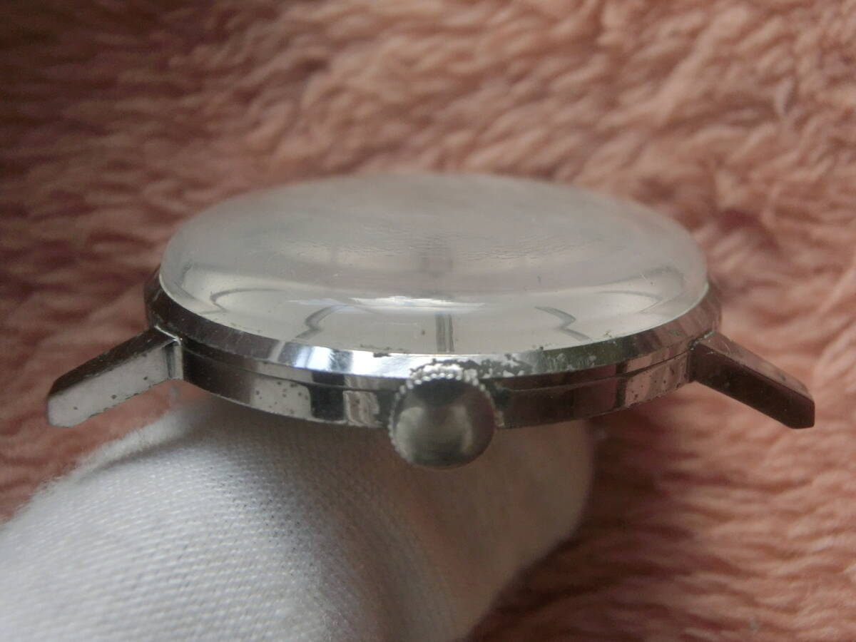 ●希少なスイスの逸品●動作中●CYMA/シーマ・CYMAFLEX・Ref 459●17石・新品ベルト付・1950～60年代●SWISSの手巻き時計●昭和レトロ_画像6