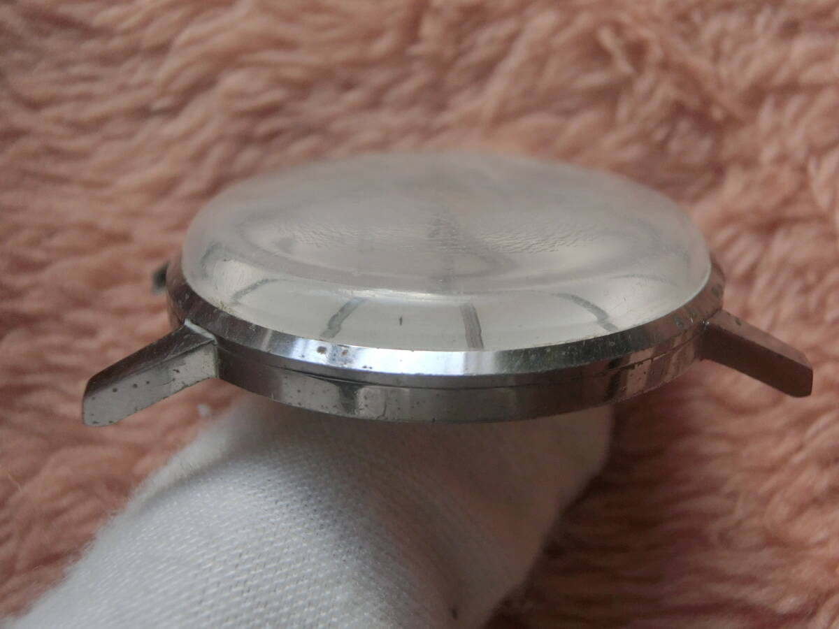 ●希少なスイスの逸品●動作中●CYMA/シーマ・CYMAFLEX・Ref 459●17石・新品ベルト付・1950～60年代●SWISSの手巻き時計●昭和レトロ_画像7