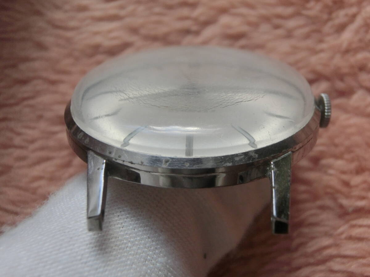 ●希少なスイスの逸品●動作中●CYMA/シーマ・CYMAFLEX・Ref 459●17石・新品ベルト付・1950～60年代●SWISSの手巻き時計●昭和レトロ_画像8